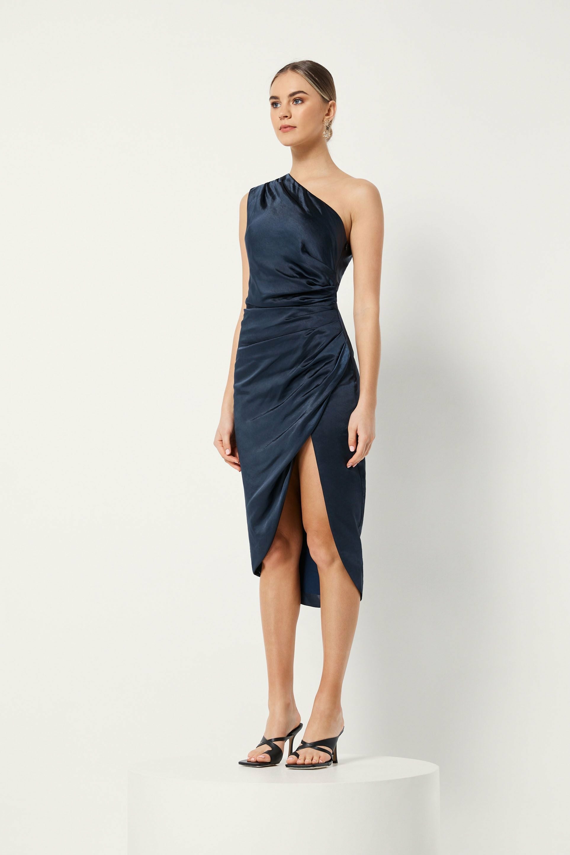 Navy Cassini Dress