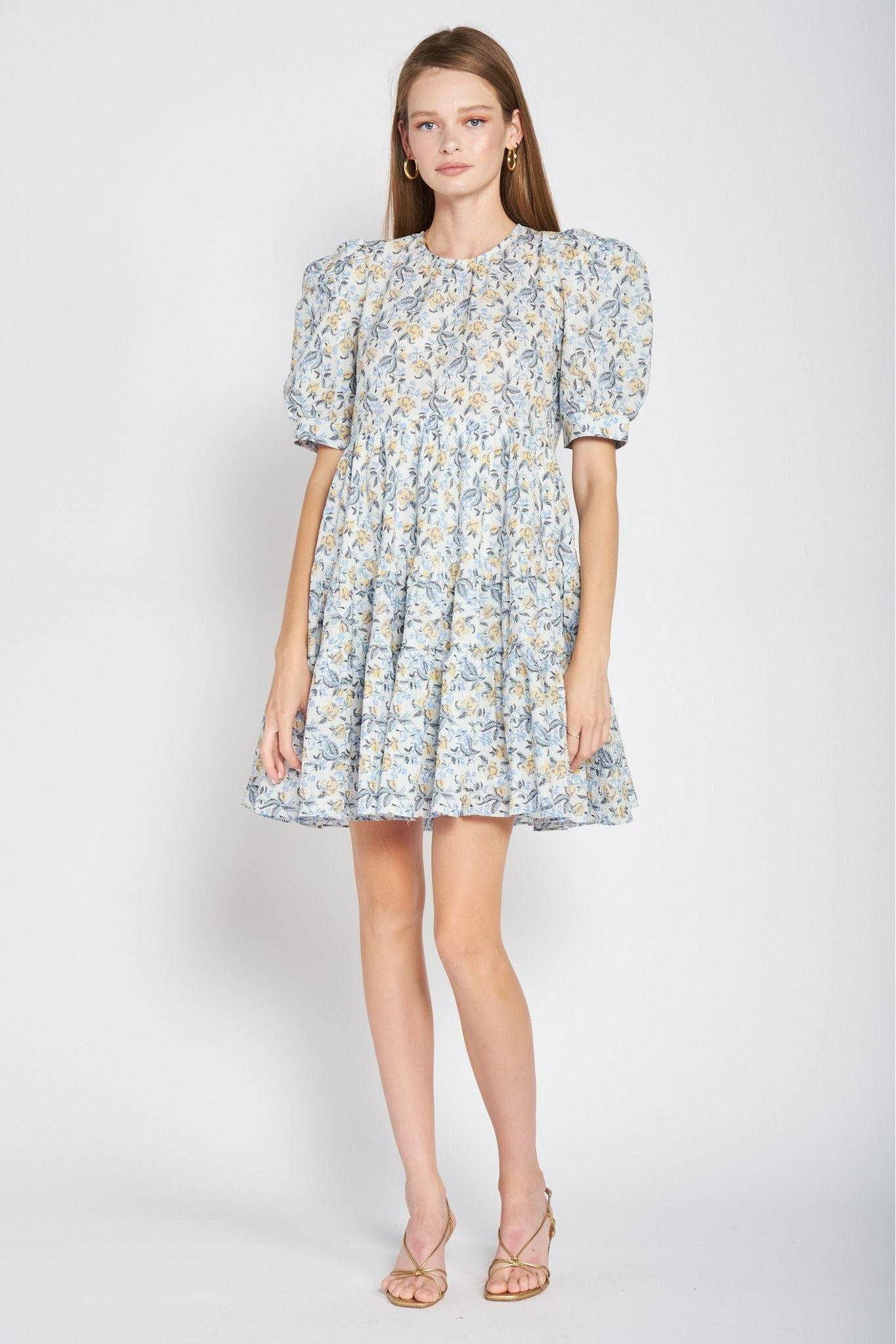 maeve puff mini dress Anthropologie Maeve Puff Sleeve Smocked Button Front Black Mini Dress Size L NWT