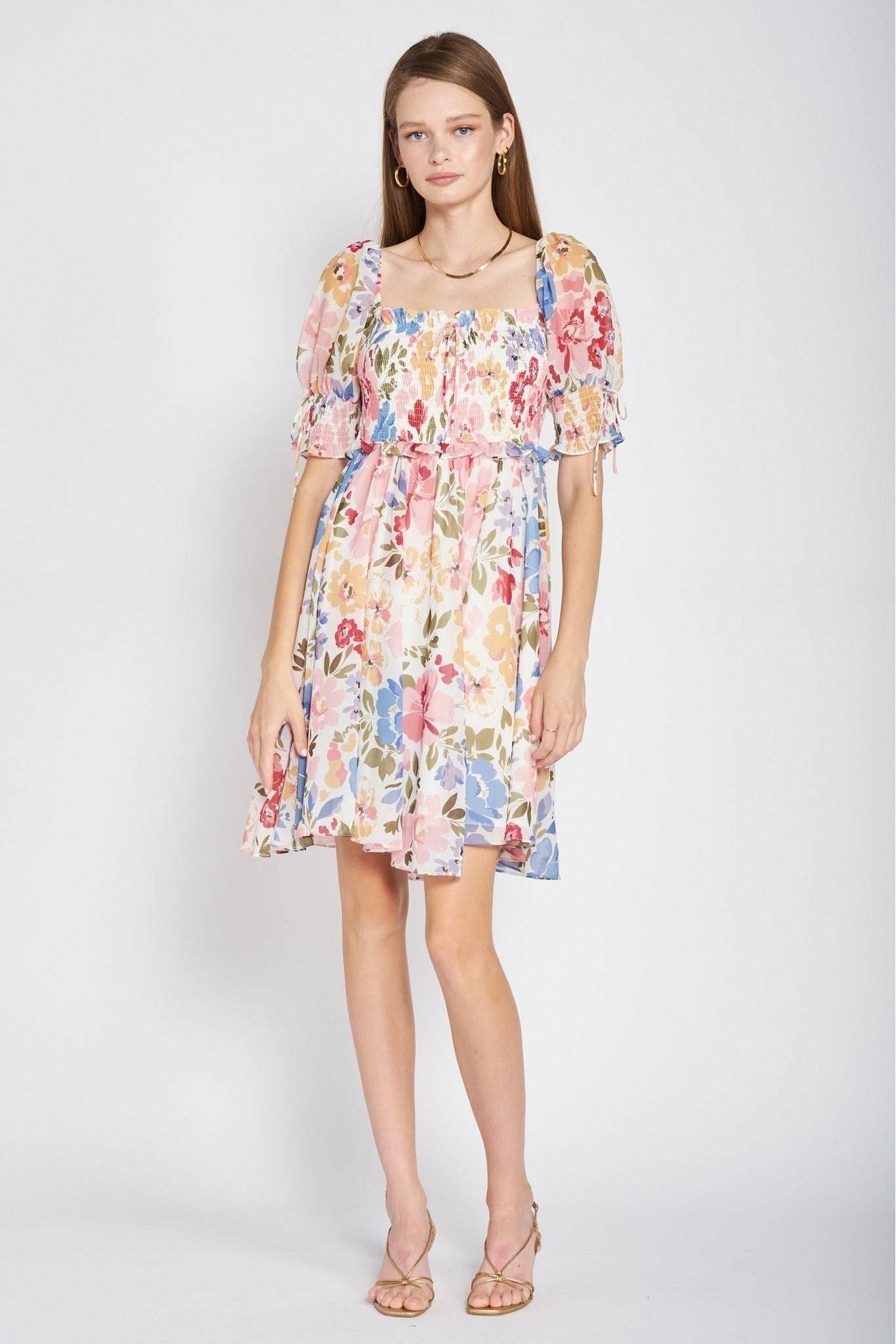 En Saison Women's Constantia Floral Smocked Dress